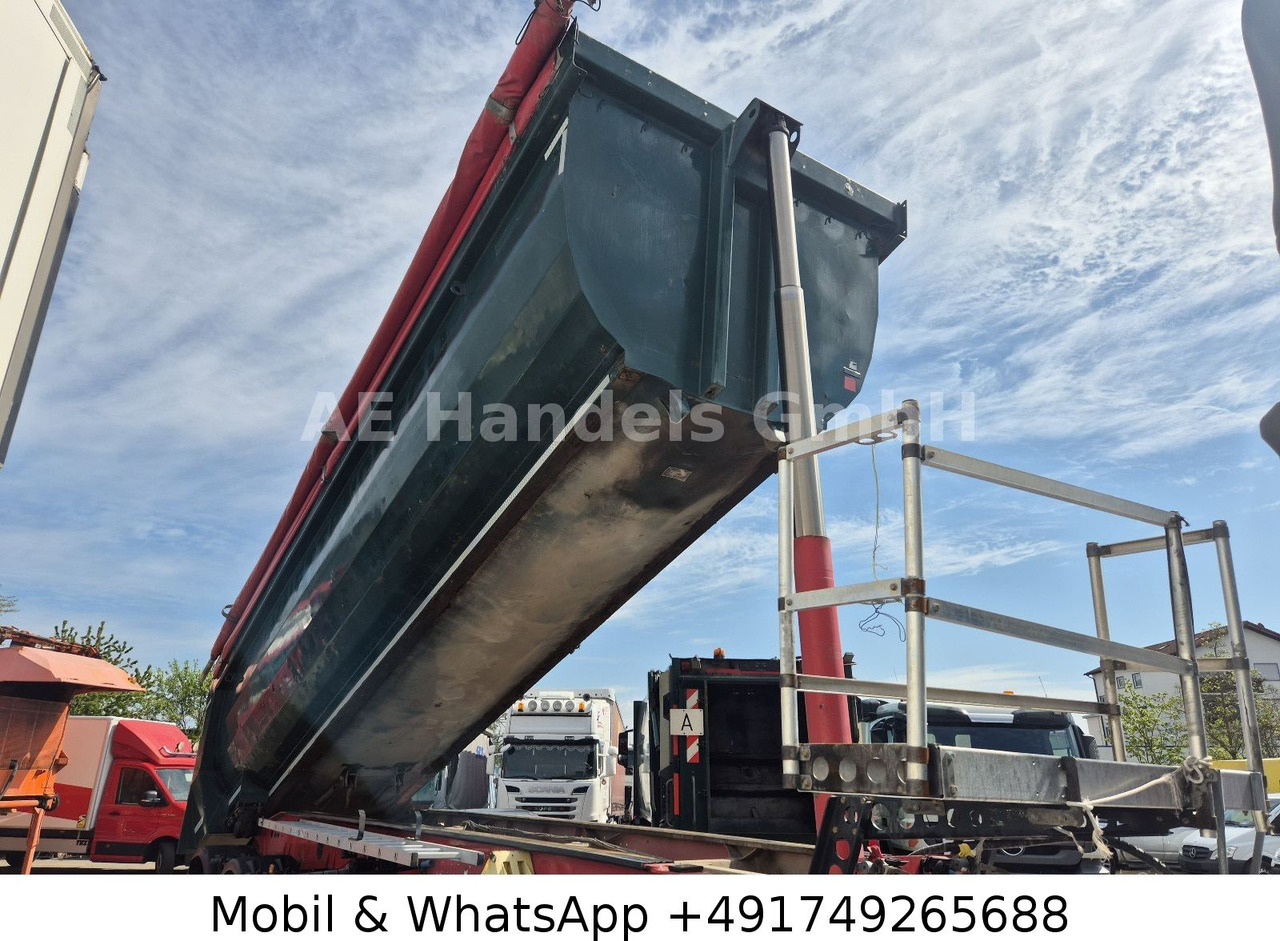 Meiller KISA 2 Stahl *24m³/1.Lift/Rollplane/Podest - סמיטריילר עם מזהיר: תמונה 1 Meiller KISA 2 Stahl *24m³/1.Lift/Rollplane/Podest - סמיטריילר עם מזהיר: תמונה 1