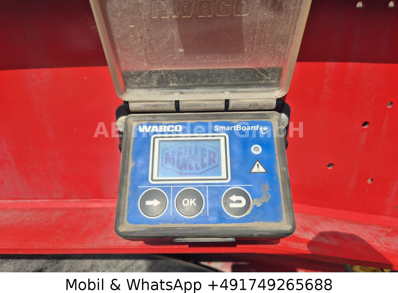 סמיטריילר עם מזהיר Meiller KISA 2 Stahl *24m³/1.Lift/Rollplane/Podest: תמונה 10