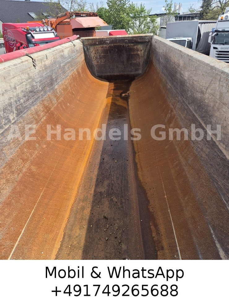 סמיטריילר עם מזהיר Meiller KISA 2 Stahl *24m³/1.Lift/Rollplane/Podest: תמונה 11