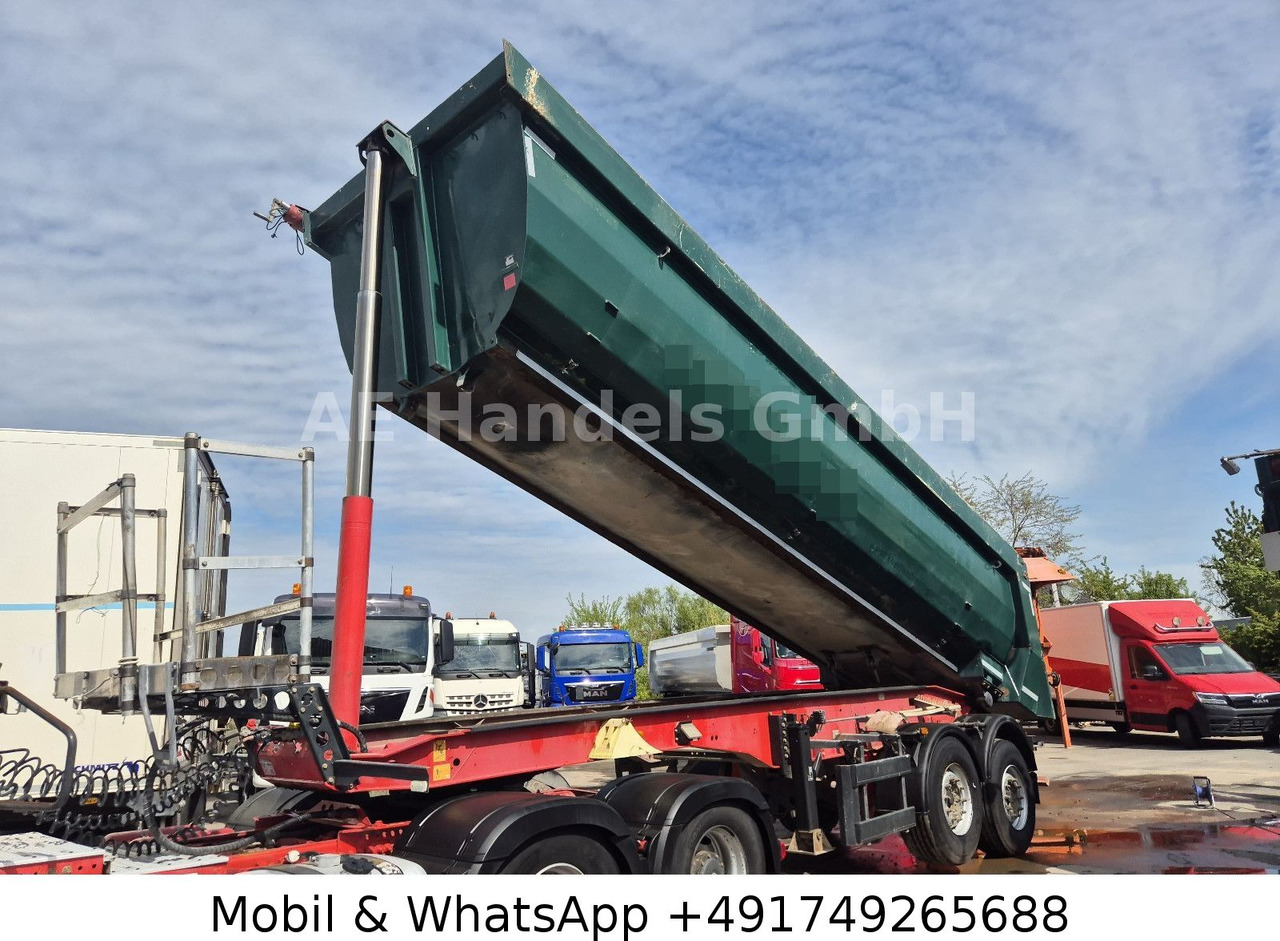 סמיטריילר עם מזהיר Meiller KISA 2 Stahl *24m³/1.Lift/Rollplane/Podest: תמונה 7