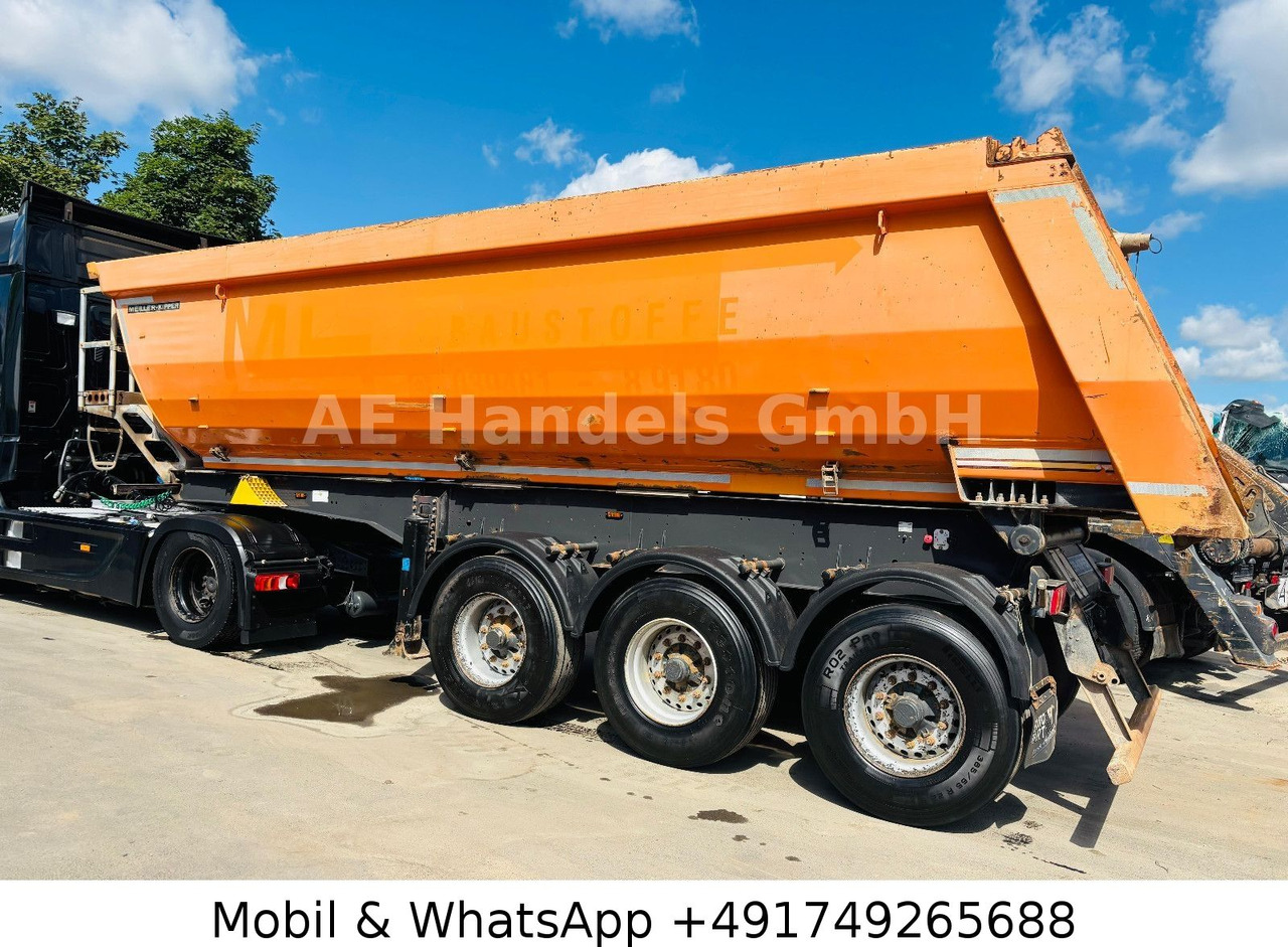 Meiller KISA 3 Stahl *24m³/1.Liftachse/Podest/Rollplane - סמיטריילר עם מזהיר: תמונה 4 Meiller KISA 3 Stahl *24m³/1.Liftachse/Podest/Rollplane - סמיטריילר עם מזהיר: תמונה 4