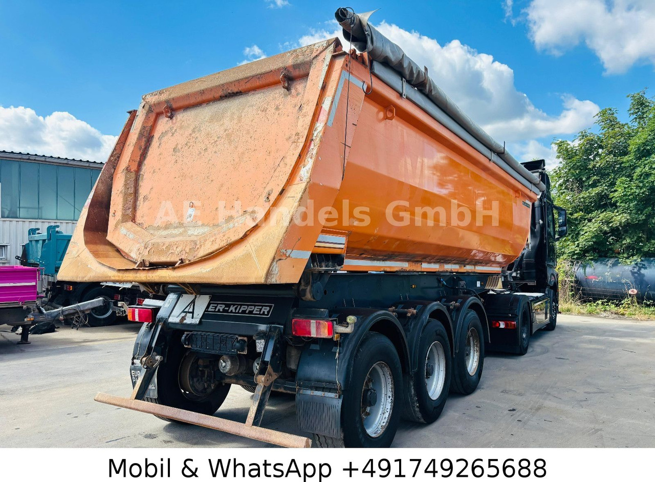 Meiller KISA 3 Stahl *24m³/1.Liftachse/Podest/Rollplane - סמיטריילר עם מזהיר: תמונה 2 Meiller KISA 3 Stahl *24m³/1.Liftachse/Podest/Rollplane - סמיטריילר עם מזהיר: תמונה 2