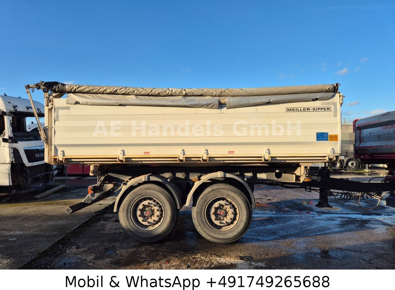 Meiller MZDA 18/23 Tandem Stahl-DSK *Alu-Bordwände/12m³ - קרון נגרר עם מזהיר: תמונה 2 Meiller MZDA 18/23 Tandem Stahl-DSK *Alu-Bordwände/12m³ - קרון נגרר עם מזהיר: תמונה 2