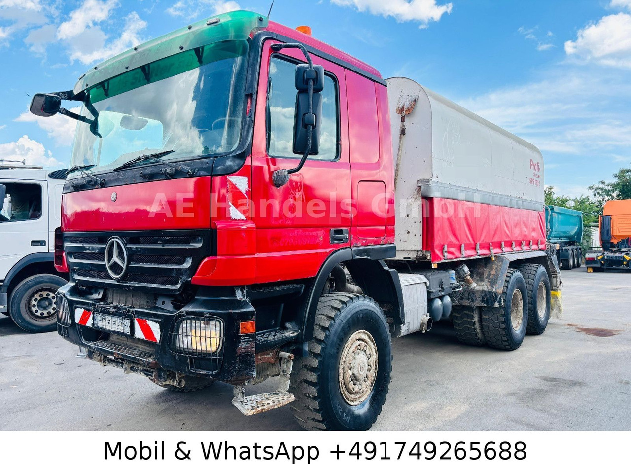 Mercedes-Benz Actros MP2 3348 6x6 BB Bindemittelstreuer*Kamera - משאית: תמונה 1 Mercedes-Benz Actros MP2 3348 6x6 BB Bindemittelstreuer*Kamera - משאית: תמונה 1