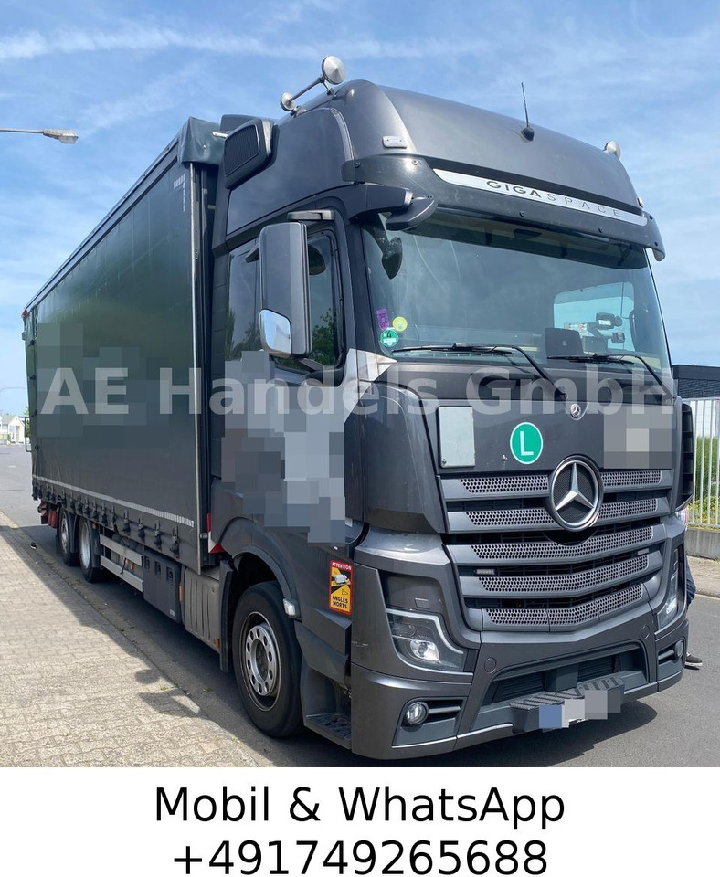 Mercedes-Benz Actros V 2540 L *Hubdach/Lenk+Lift/LBW-2,8m - משאית הובלה אוטומטית: תמונה 1 Mercedes-Benz Actros V 2540 L *Hubdach/Lenk+Lift/LBW-2,8m - משאית הובלה אוטומטית: תמונה 1