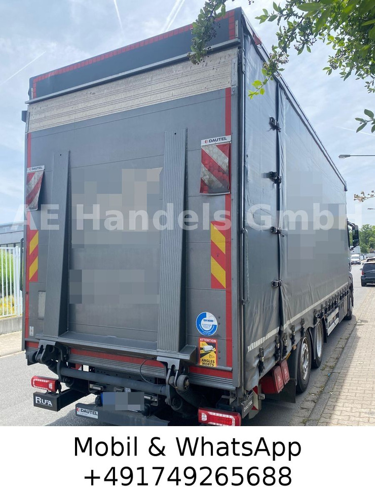 Mercedes-Benz Actros V 2540 L *Hubdach/Lenk+Lift/LBW-2,8m - משאית הובלה אוטומטית: תמונה 2 Mercedes-Benz Actros V 2540 L *Hubdach/Lenk+Lift/LBW-2,8m - משאית הובלה אוטומטית: תמונה 2