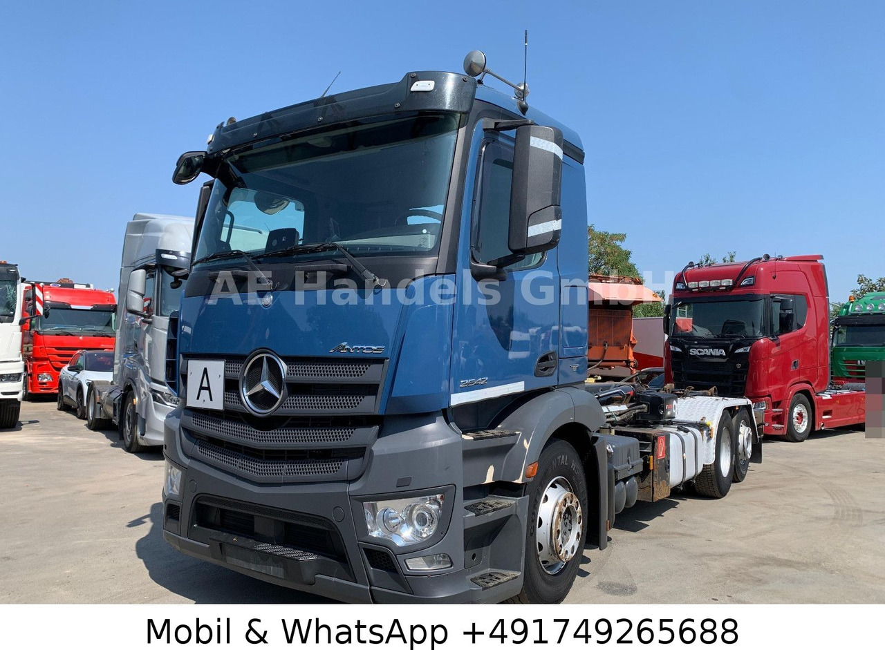Mercedes-Benz Antos 2542 M LL *Retarder/Hiab-XR21S56/Lenk+Lift - משאית הרמת וו, משאית מנוף: תמונה 1 Mercedes-Benz Antos 2542 M LL *Retarder/Hiab-XR21S56/Lenk+Lift - משאית הרמת וו, משאית מנוף: תמונה 1