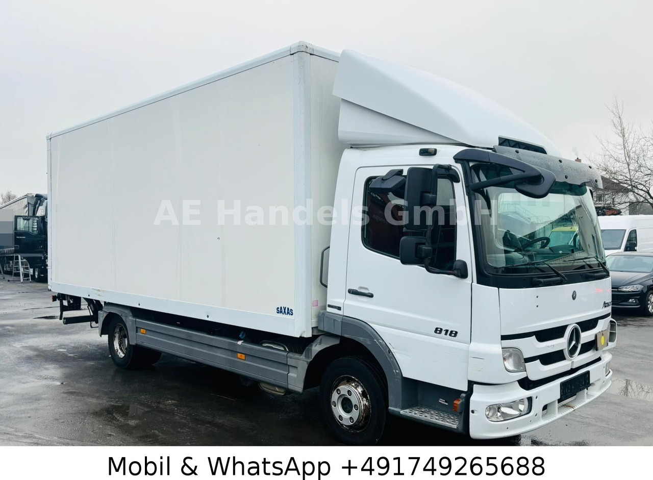 Mercedes-Benz Atego 818 L BL 4x2 *Ladebordwand/Spoiler/AHK/AC - כלי רכב מסחרי עם תיבה: תמונה 1 Mercedes-Benz Atego 818 L BL 4x2 *Ladebordwand/Spoiler/AHK/AC - כלי רכב מסחרי עם תיבה: תמונה 1