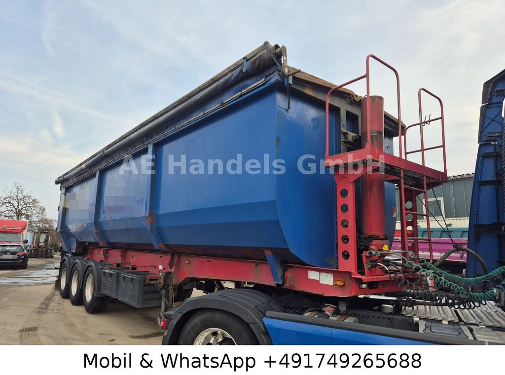 Müller Andernach HRM 100 Stahl *50m³/1.Lift - סמיטריילר עם מזהיר: תמונה 1 Müller Andernach HRM 100 Stahl *50m³/1.Lift - סמיטריילר עם מזהיר: תמונה 1