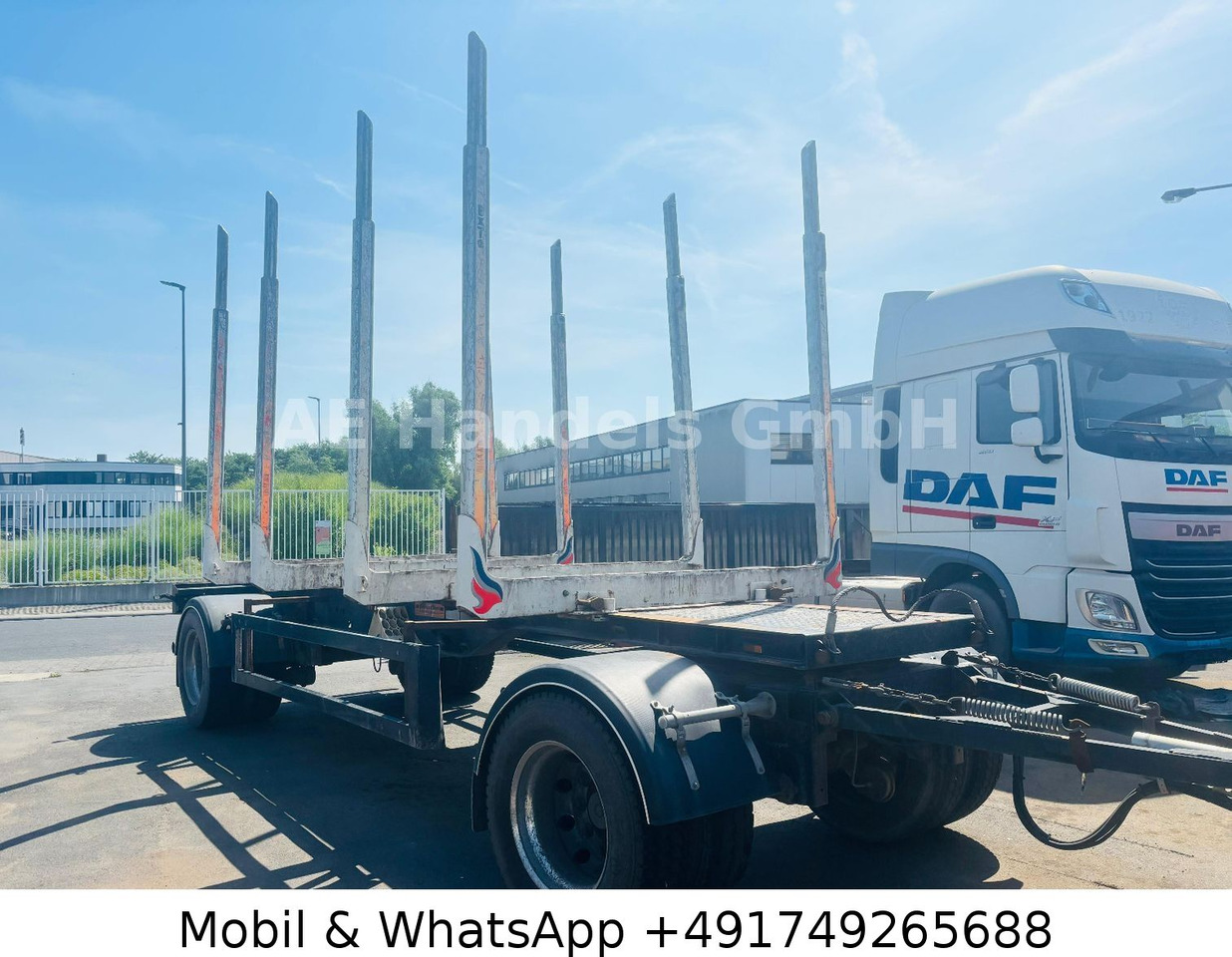 Pavic HTA Holz Drehschemel *4xEXTE / TÜV-10.2025 - קרון נגרר לעץ: תמונה 1 Pavic HTA Holz Drehschemel *4xEXTE / TÜV-10.2025 - קרון נגרר לעץ: תמונה 1