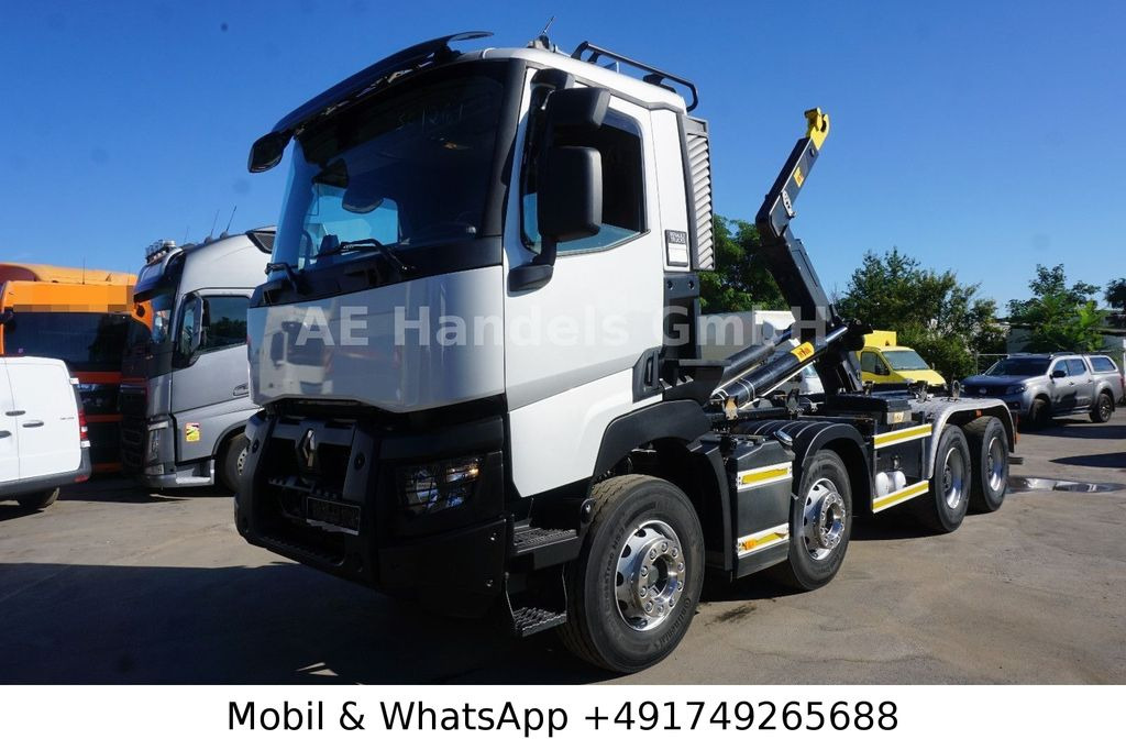 Renault C520 BB 8x4*Retarder/Hyva-26.55S-Schub/Kamera/AP - משאית הרמת וו: תמונה 1 Renault C520 BB 8x4*Retarder/Hyva-26.55S-Schub/Kamera/AP - משאית הרמת וו: תמונה 1