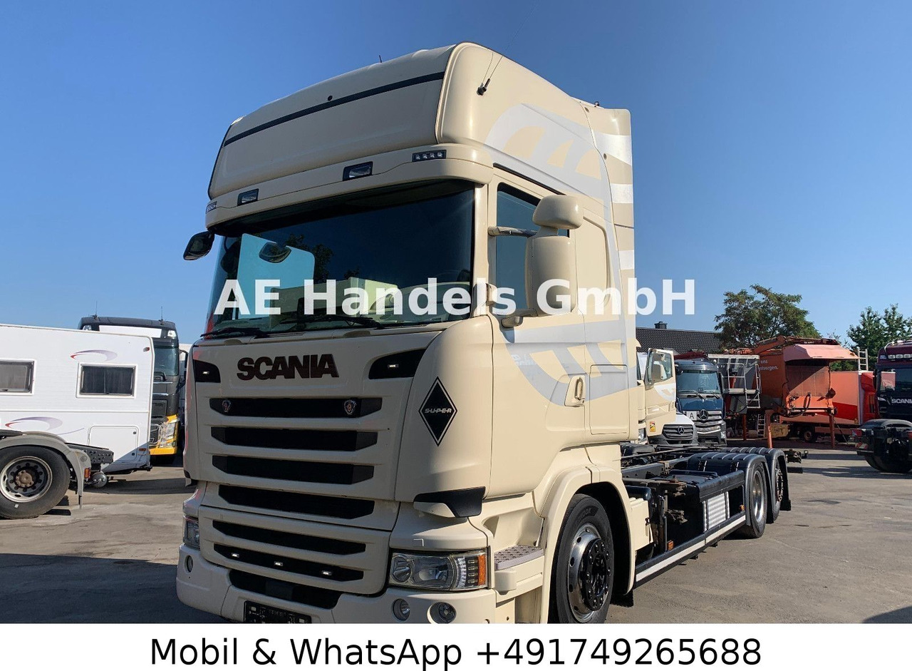 Scania R450 TopLine LL 6x2 BDF *Retarder/2xTank/ACC/AHK - מוביל מכולות/ משאית החלפת גוף: תמונה 1 Scania R450 TopLine LL 6x2 BDF *Retarder/2xTank/ACC/AHK - מוביל מכולות/ משאית החלפת גוף: תמונה 1