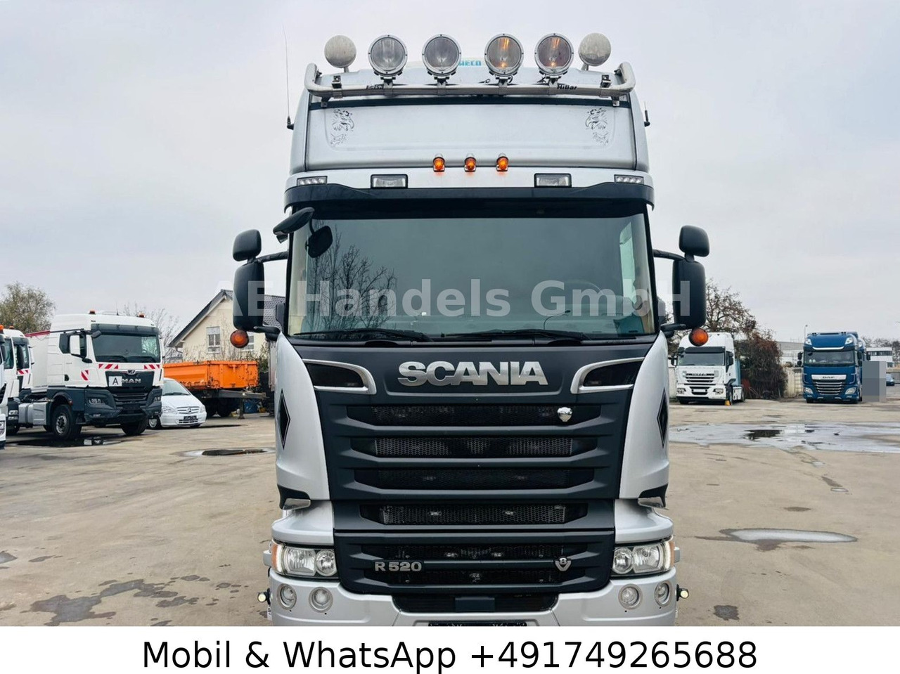 יחידת טרקטור Scania R520 V8 TopLine LL Low *Retarder/Hubsattel/ACC: תמונה 7 יחידת טרקטור Scania R520 V8 TopLine LL Low *Retarder/Hubsattel/ACC: תמונה 7