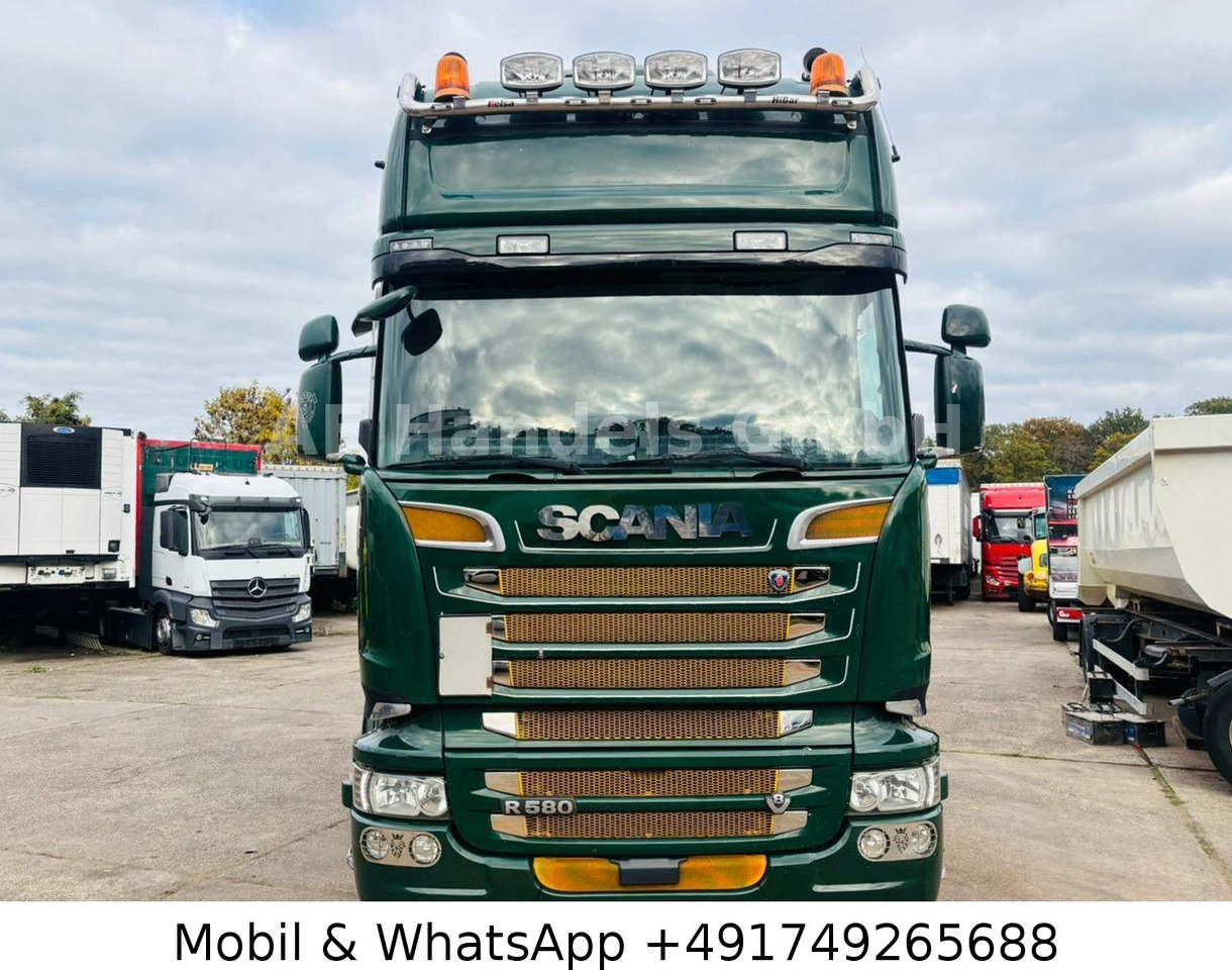 יחידת טרקטור Scania R580 TopLine LL *Retarder/Standklima/ACC: תמונה 7