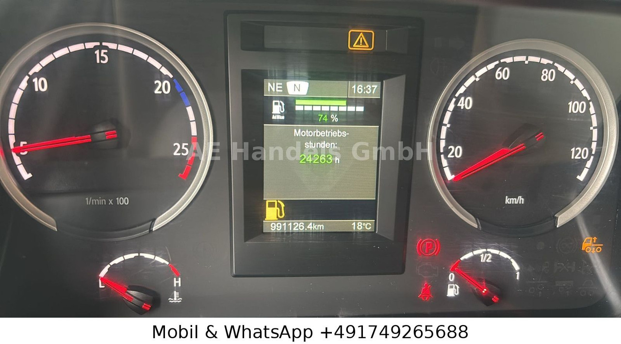 יחידת טרקטור Scania R580 TopLine LL *Retarder/Standklima/ACC: תמונה 25