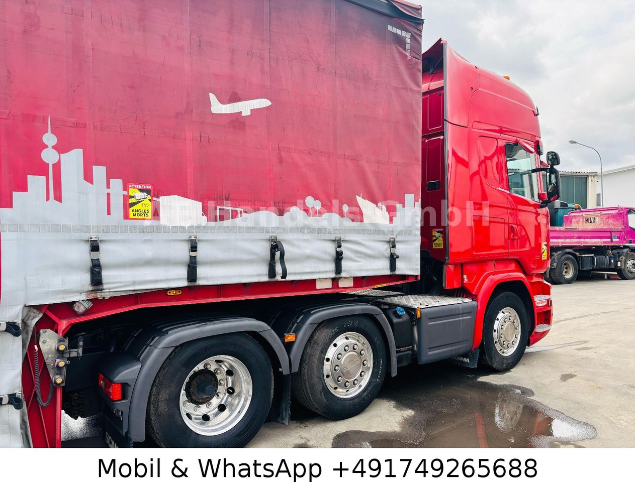 Scania R580 V8 TopLine BL 6x2*Retarder/Standklima/Alcoa - יחידת טרקטור: תמונה 4 Scania R580 V8 TopLine BL 6x2*Retarder/Standklima/Alcoa - יחידת טרקטור: תמונה 4