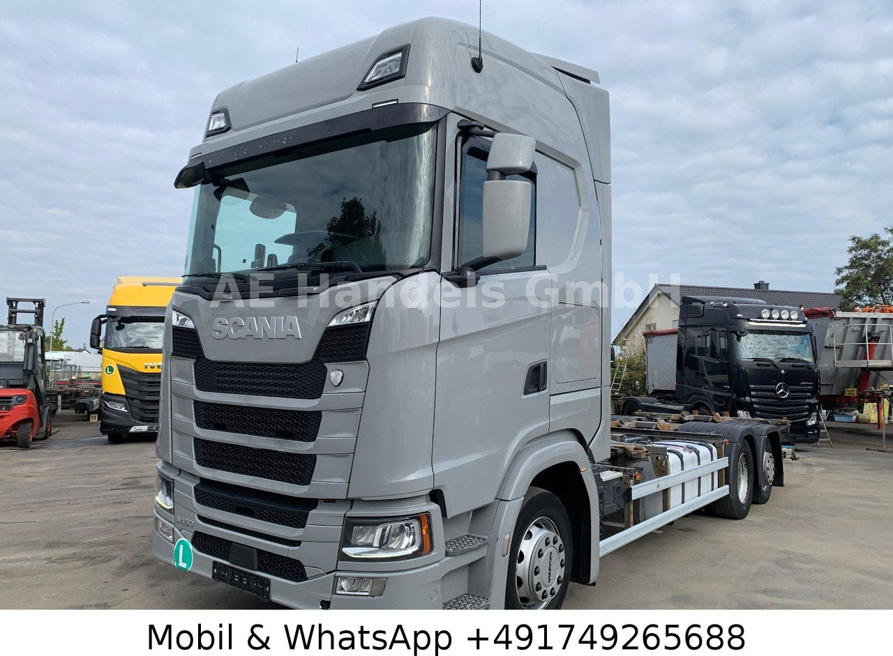Scania S450 HighLine BDF *Retarder/Lenk+Lift/Multi/LBW - מוביל מכולות/ משאית החלפת גוף: תמונה 2 Scania S450 HighLine BDF *Retarder/Lenk+Lift/Multi/LBW - מוביל מכולות/ משאית החלפת גוף: תמונה 2