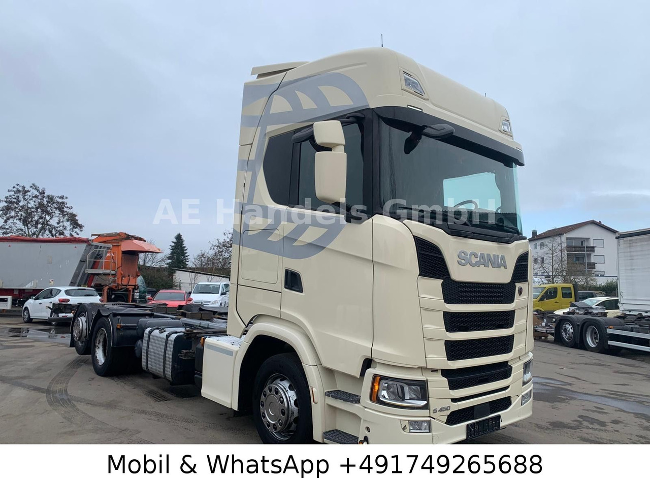 Scania S450 HighLine LL 6x2 BDF*Retarder/AHK/2xTank/ACC - מוביל מכולות/ משאית החלפת גוף: תמונה 2 Scania S450 HighLine LL 6x2 BDF*Retarder/AHK/2xTank/ACC - מוביל מכולות/ משאית החלפת גוף: תמונה 2