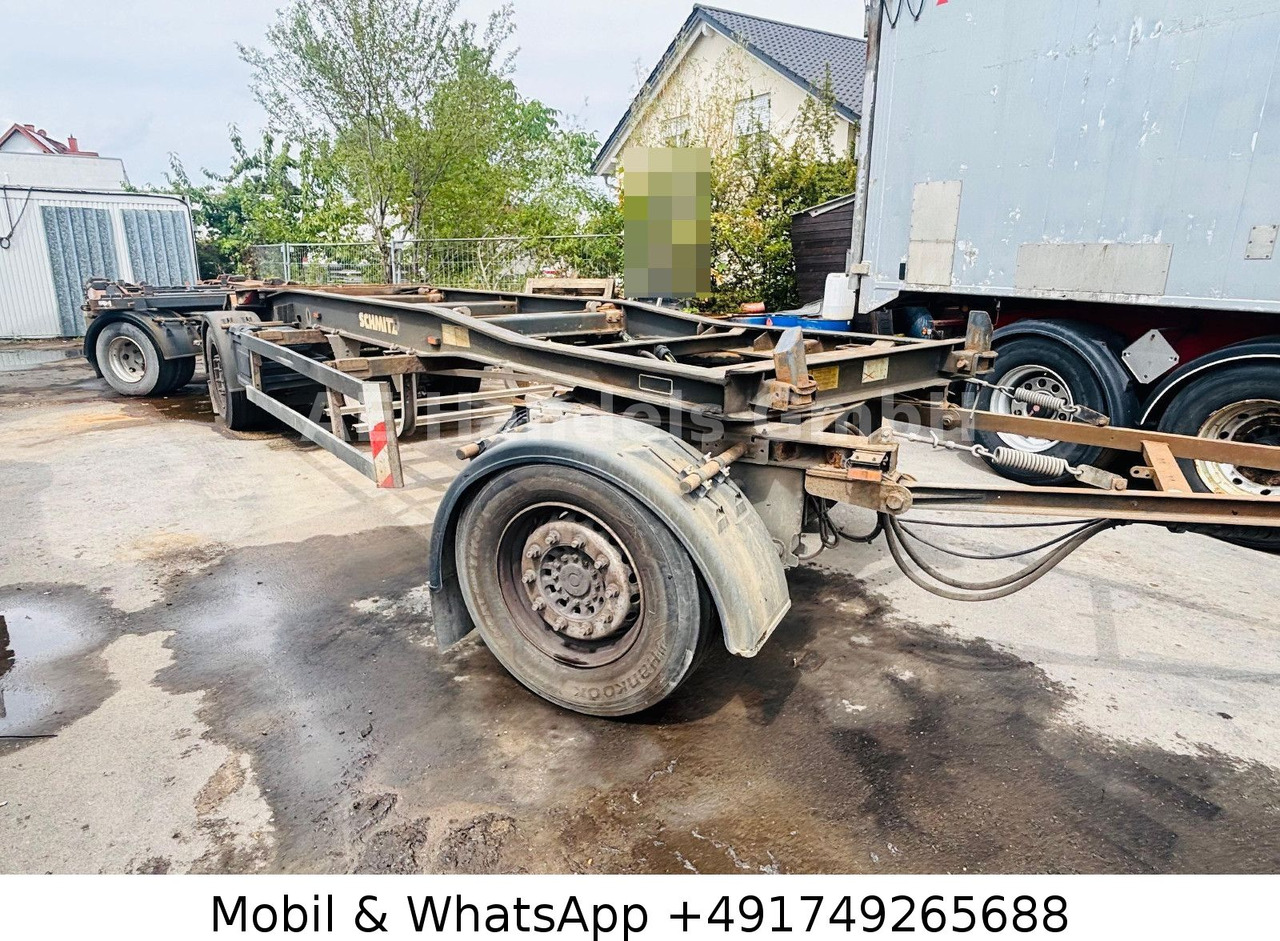 Schmitz Cargobull ACF 18 Abroll-Container Drehschemel *Wabco - קרון נגרר מתגלגל/ מדלג: תמונה 1 Schmitz Cargobull ACF 18 Abroll-Container Drehschemel *Wabco - קרון נגרר מתגלגל/ מדלג: תמונה 1