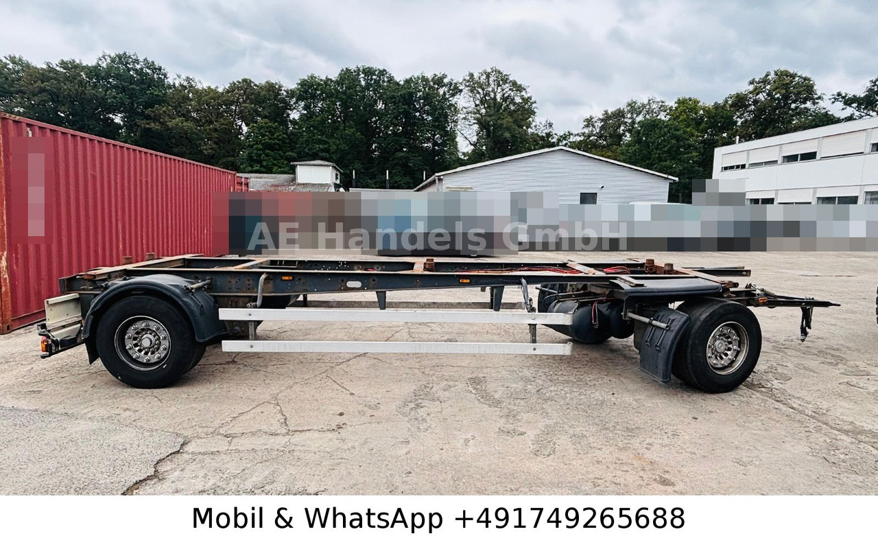Schmitz Cargobull AFW 18 Drehschemelanhänger *TÜV/SAF-Achsen/Alcoa - קרון נגרר שלדה: תמונה 2 Schmitz Cargobull AFW 18 Drehschemelanhänger *TÜV/SAF-Achsen/Alcoa - קרון נגרר שלדה: תמונה 2