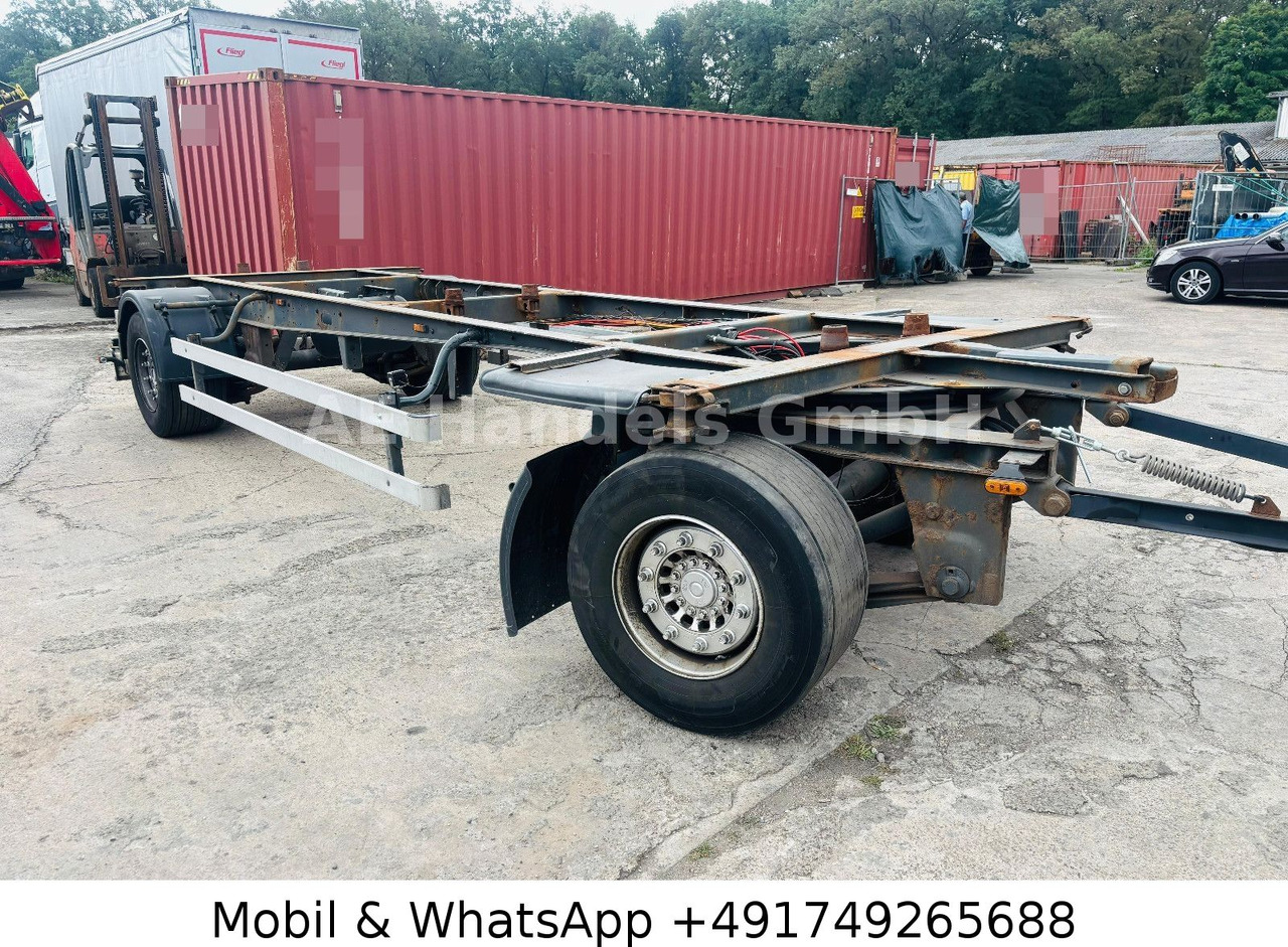 Schmitz Cargobull AFW 18 Drehschemelanhänger *TÜV/SAF-Achsen/Alcoa - קרון נגרר שלדה: תמונה 1 Schmitz Cargobull AFW 18 Drehschemelanhänger *TÜV/SAF-Achsen/Alcoa - קרון נגרר שלדה: תמונה 1