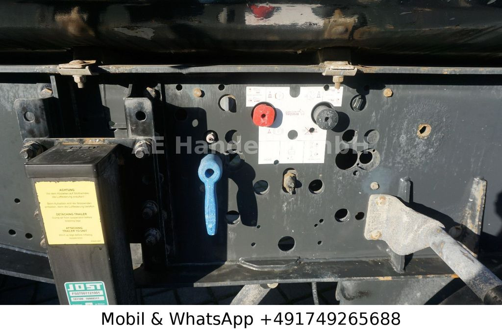 סמיטריילר עם מזהיר Schmitz Cargobull SKI 24 SL 7.2 Stahl*28m³/1.Lift/Rollplane/Alcoa: תמונה 9
