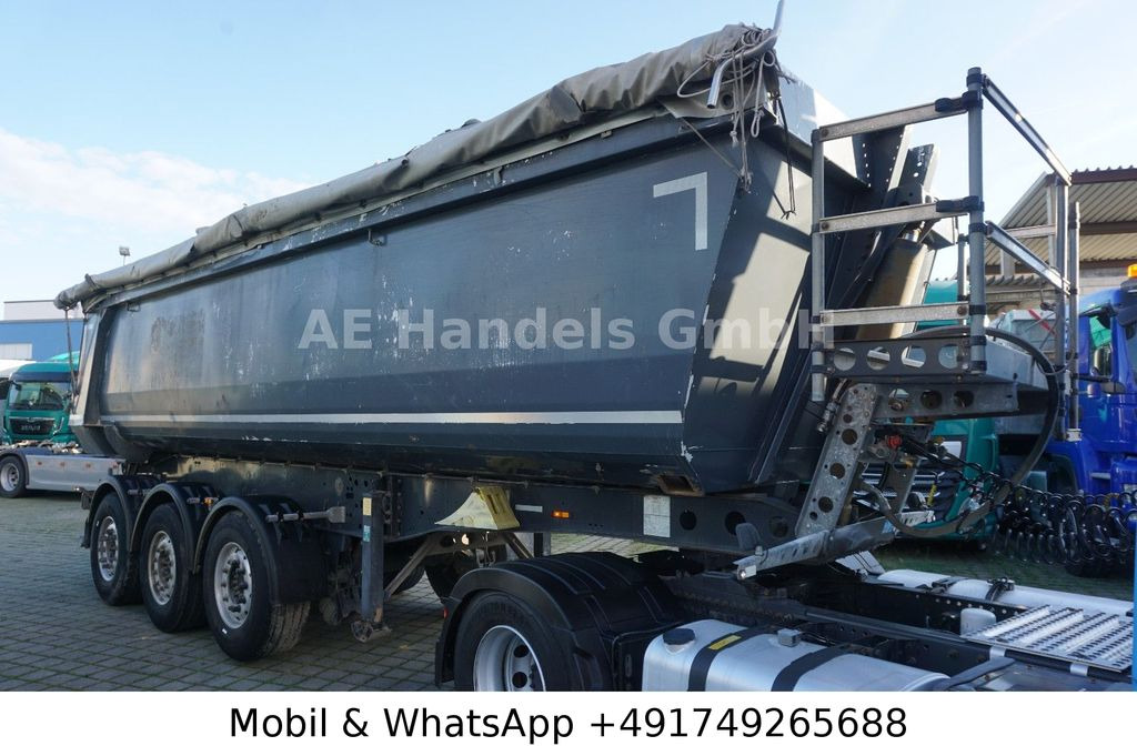 סמיטריילר עם מזהיר Schmitz Cargobull SKI 24 SL 7.2 Stahl*28m³/1.Lift/Rollplane/Alcoa: תמונה 20