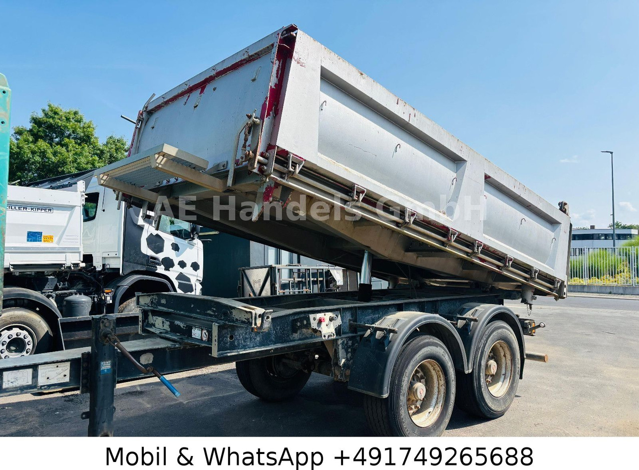 Schmitz Cargobull ZKI 18 Tandem Stahl *11m³ / Rollplane / SAF - קרון נגרר עם מזהיר: תמונה 1 Schmitz Cargobull ZKI 18 Tandem Stahl *11m³ / Rollplane / SAF - קרון נגרר עם מזהיר: תמונה 1
