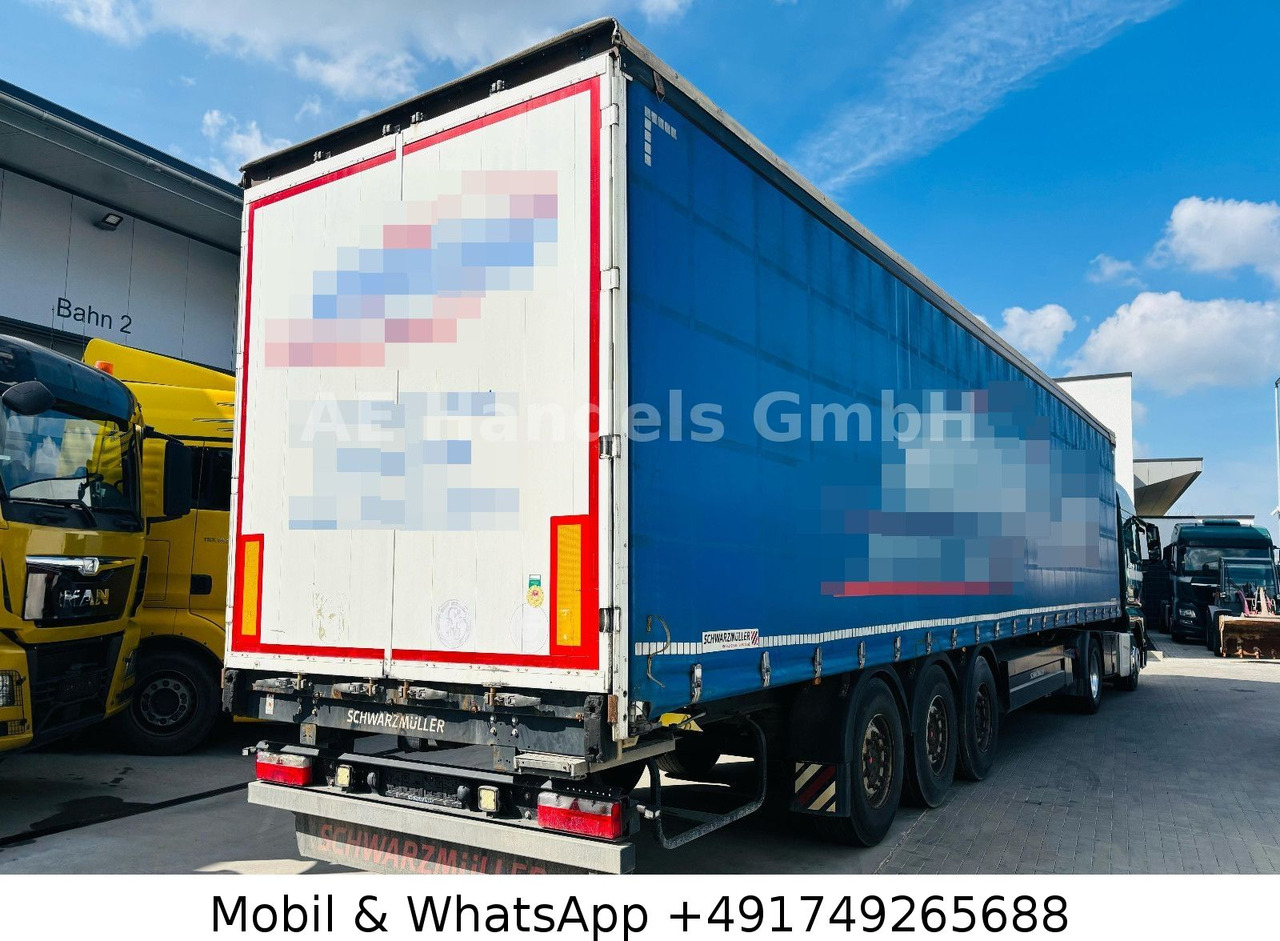 Schwarzmüller J Serie *Edscha/Tautliner/Hubdach/Palettenkasten - סמיטריילר עם וילונות צד: תמונה 2 Schwarzmüller J Serie *Edscha/Tautliner/Hubdach/Palettenkasten - סמיטריילר עם וילונות צד: תמונה 2