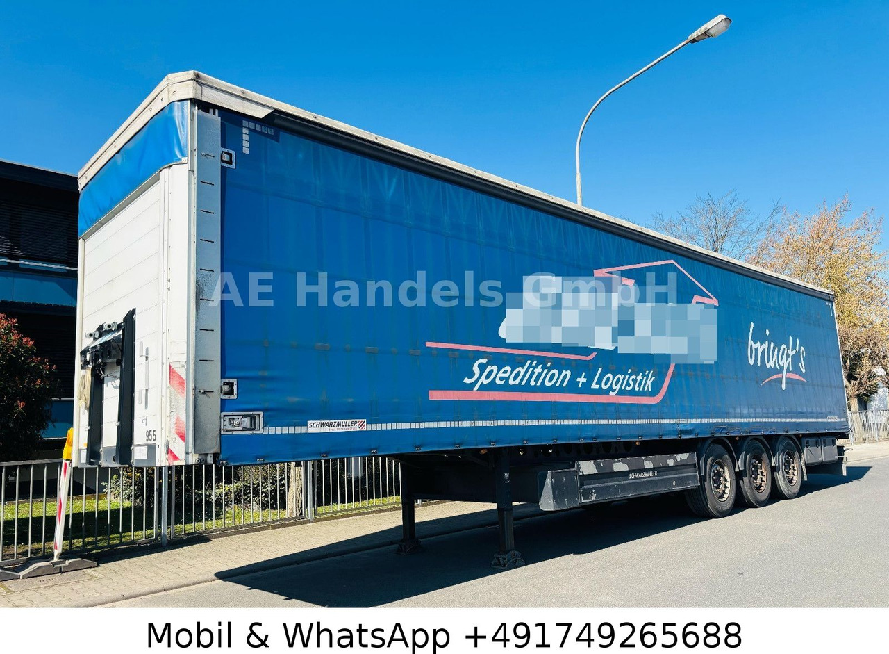 Schwarzmüller J Serie *Edscha/Tautliner/Hubdach/Palettenkasten - סמיטריילר עם וילונות צד: תמונה 1 Schwarzmüller J Serie *Edscha/Tautliner/Hubdach/Palettenkasten - סמיטריילר עם וילונות צד: תמונה 1