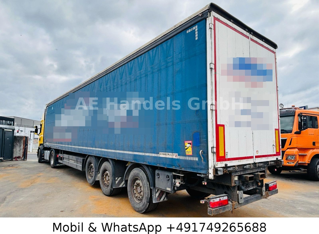 Schwarzmüller J Serie *Edscha/Tautliner/Hubdach/Palettenkasten - סמיטריילר עם וילונות צד: תמונה 5 Schwarzmüller J Serie *Edscha/Tautliner/Hubdach/Palettenkasten - סמיטריילר עם וילונות צד: תמונה 5