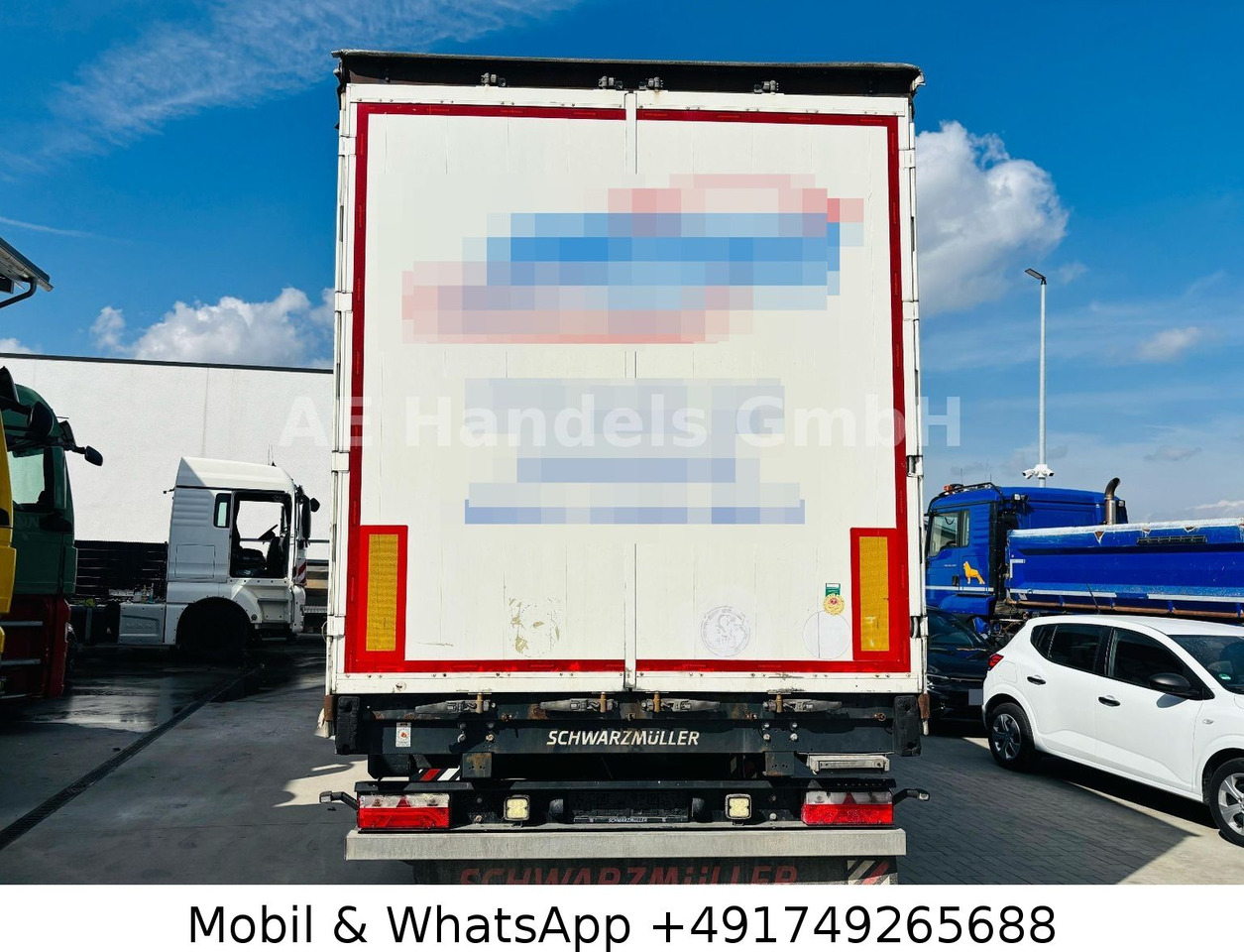Schwarzmüller J Serie *Edscha/Tautliner/Hubdach/Palettenkasten - סמיטריילר עם וילונות צד: תמונה 3 Schwarzmüller J Serie *Edscha/Tautliner/Hubdach/Palettenkasten - סמיטריילר עם וילונות צד: תמונה 3