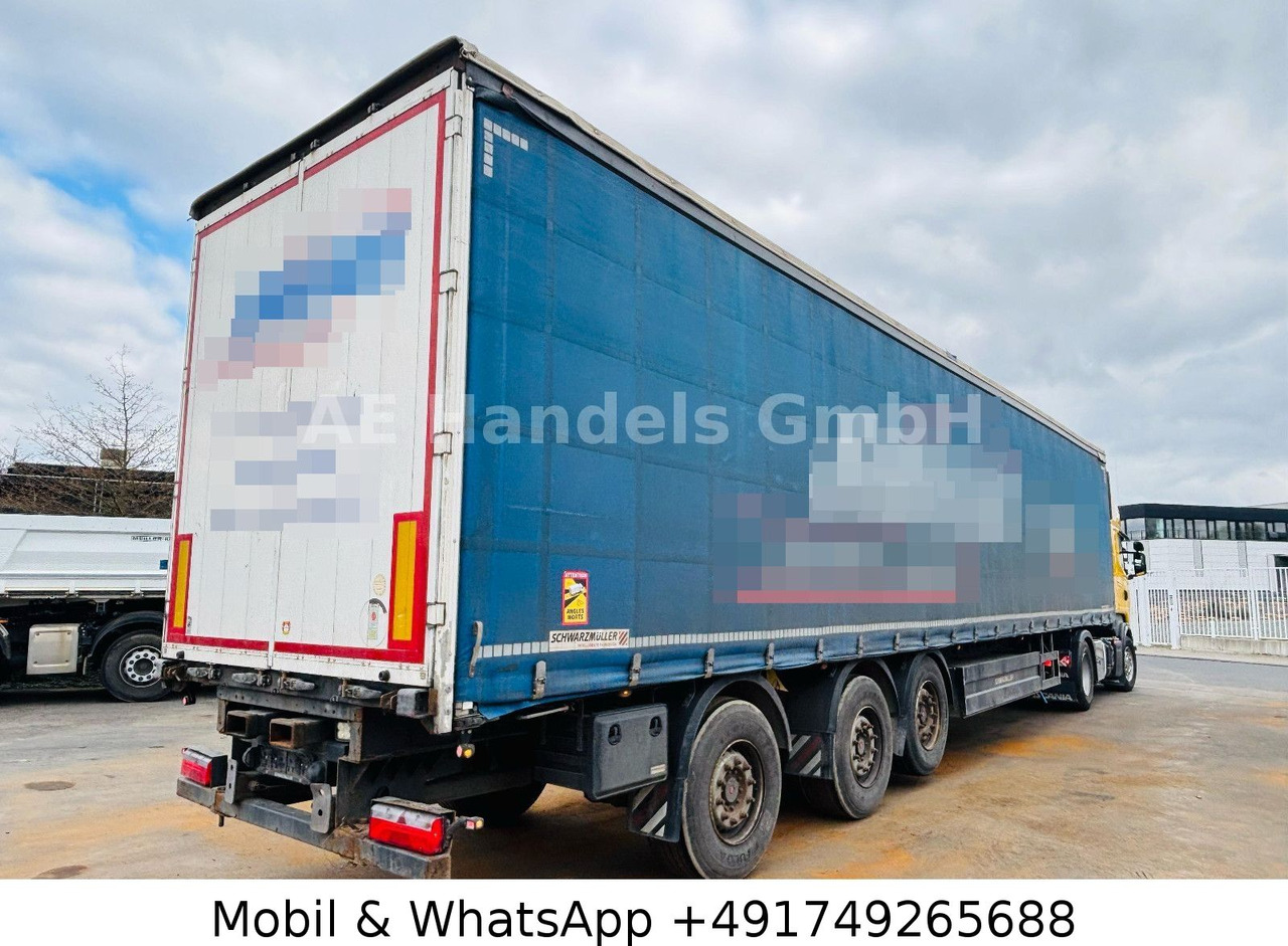Schwarzmüller J Serie *Edscha/Tautliner/Hubdach/Palettenkasten - סמיטריילר עם וילונות צד: תמונה 3 Schwarzmüller J Serie *Edscha/Tautliner/Hubdach/Palettenkasten - סמיטריילר עם וילונות צד: תמונה 3