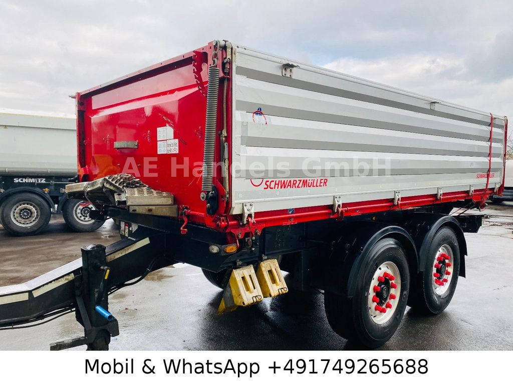 Schwarzmüller M-Serie DreiSeitenKipper *Aluseiten/Stahlboden - קרון נגרר עם מזהיר: תמונה 2 Schwarzmüller M-Serie DreiSeitenKipper *Aluseiten/Stahlboden - קרון נגרר עם מזהיר: תמונה 2