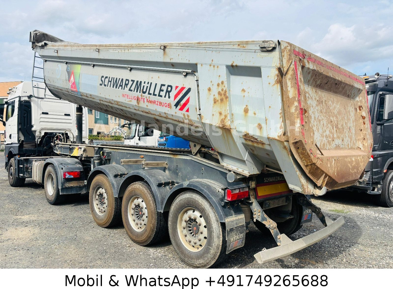 Schwarzmüller SK Stahl *24m³/Hardox/Alcoa/E-Verdeck/Wabco - סמיטריילר עם מזהיר: תמונה 5 Schwarzmüller SK Stahl *24m³/Hardox/Alcoa/E-Verdeck/Wabco - סמיטריילר עם מזהיר: תמונה 5