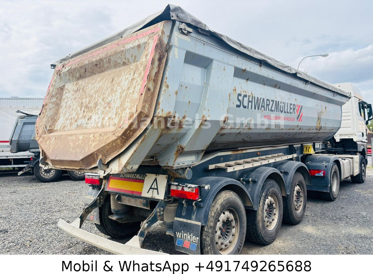 Schwarzmüller SK Stahl *24m³/Hardox/Alcoa/E-Verdeck/Wabco - סמיטריילר עם מזהיר: תמונה 4 Schwarzmüller SK Stahl *24m³/Hardox/Alcoa/E-Verdeck/Wabco - סמיטריילר עם מזהיר: תמונה 4