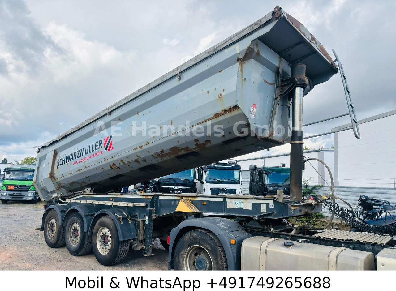 Schwarzmüller SK Stahl *24m³/Hardox/Alcoa/E-Verdeck - סמיטריילר עם מזהיר: תמונה 1 Schwarzmüller SK Stahl *24m³/Hardox/Alcoa/E-Verdeck - סמיטריילר עם מזהיר: תמונה 1