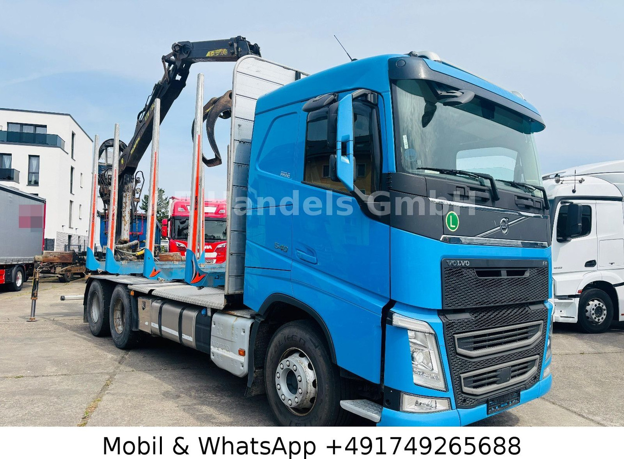 Volvo FH 540 BL 6x4 Tajfun LIV-150K *Retarder/Exte/ACC - משאית עץ, משאית מנוף: תמונה 1 Volvo FH 540 BL 6x4 Tajfun LIV-150K *Retarder/Exte/ACC - משאית עץ, משאית מנוף: תמונה 1