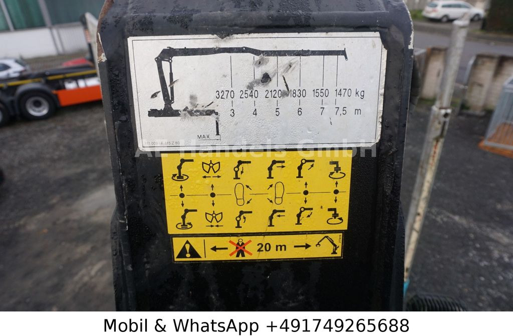 משאית עץ, משאית מנוף Volvo FH 540 Globe BL 6x4 Hiab 115z-80  *VEB+/AHK: תמונה 22