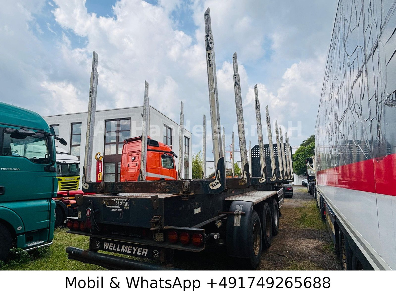 Wellmeyer STF Lang-Holz *8x ExTe-Rungen/Lift - סמיטריילר עץ: תמונה 4 Wellmeyer STF Lang-Holz *8x ExTe-Rungen/Lift - סמיטריילר עץ: תמונה 4