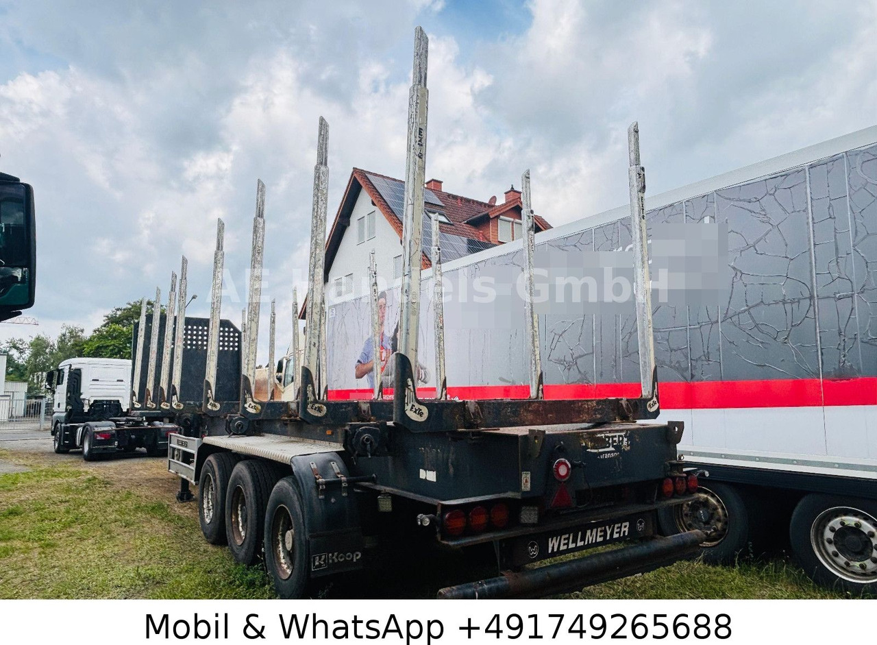 Wellmeyer STF Lang-Holz *8x ExTe-Rungen/Lift - סמיטריילר עץ: תמונה 3 Wellmeyer STF Lang-Holz *8x ExTe-Rungen/Lift - סמיטריילר עץ: תמונה 3