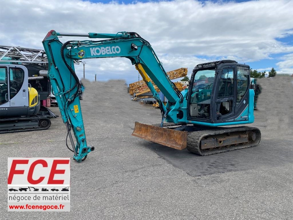 Kobelco SK85 MSR-3E / Certificat CE endommagée - מיני מחפר: תמונה 1 Kobelco SK85 MSR-3E / Certificat CE endommagée - מיני מחפר: תמונה 1