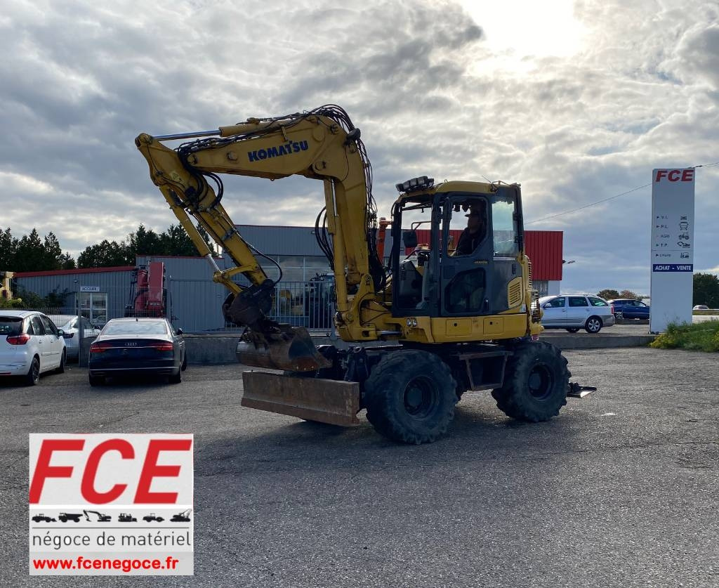 Komatsu PW 98MR-10 1er Main endommagée - מחפר גלגלים: תמונה 1 Komatsu PW 98MR-10 1er Main endommagée - מחפר גלגלים: תמונה 1