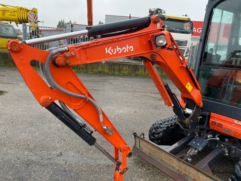מיני מחפר Kubota U20-3EU a réparer Origine Françaises: תמונה 14