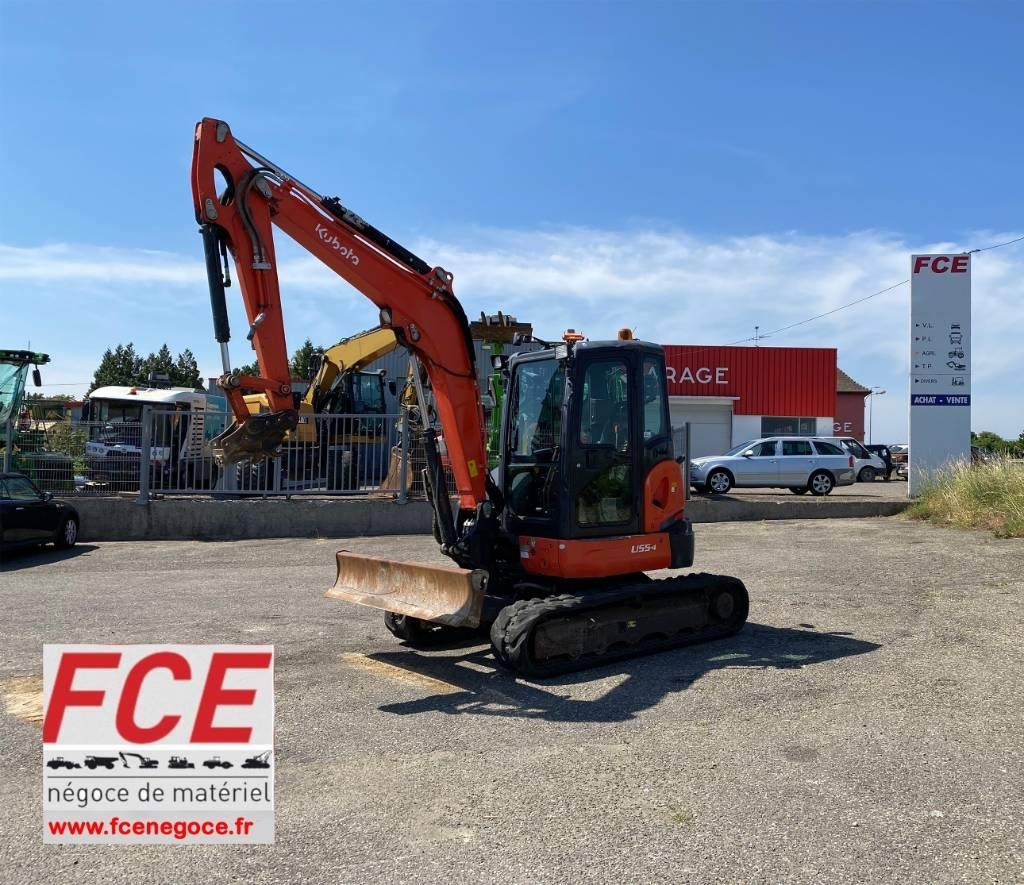 Kubota U55-4 1er Main/Certificat CE endommagée - מיני מחפר: תמונה 1 Kubota U55-4 1er Main/Certificat CE endommagée - מיני מחפר: תמונה 1