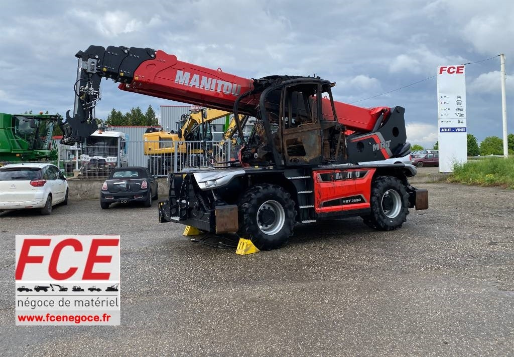 Manitou MRT 2660/360-160Y-ST5/S1 1er Main endommagé - מפעיל טלסקופי: תמונה 1 Manitou MRT 2660/360-160Y-ST5/S1 1er Main endommagé - מפעיל טלסקופי: תמונה 1