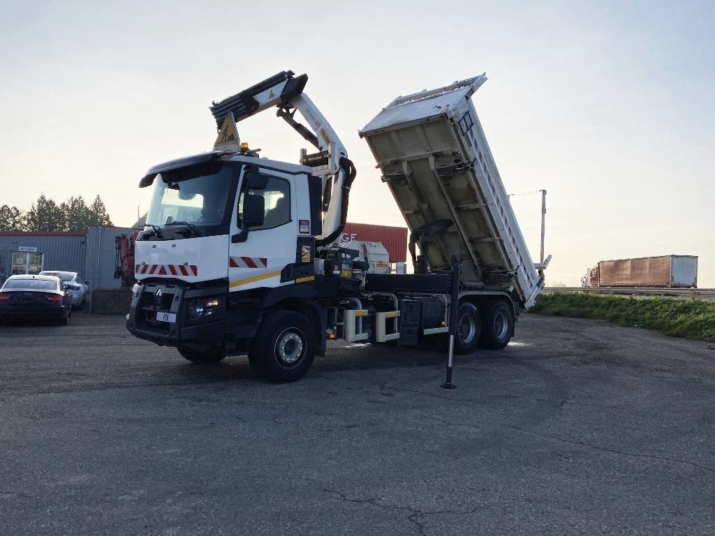 Renault C430 Dti11-Palfinger PK19.001/Tri-Benne endommagé - מזהיר: תמונה 2 Renault C430 Dti11-Palfinger PK19.001/Tri-Benne endommagé - מזהיר: תמונה 2