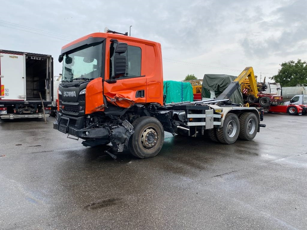 Scania P420 XT-3Pedales / PALFINGER PTH20SLD5 endommagé - משאית הרמת וו: תמונה 2 Scania P420 XT-3Pedales / PALFINGER PTH20SLD5 endommagé - משאית הרמת וו: תמונה 2