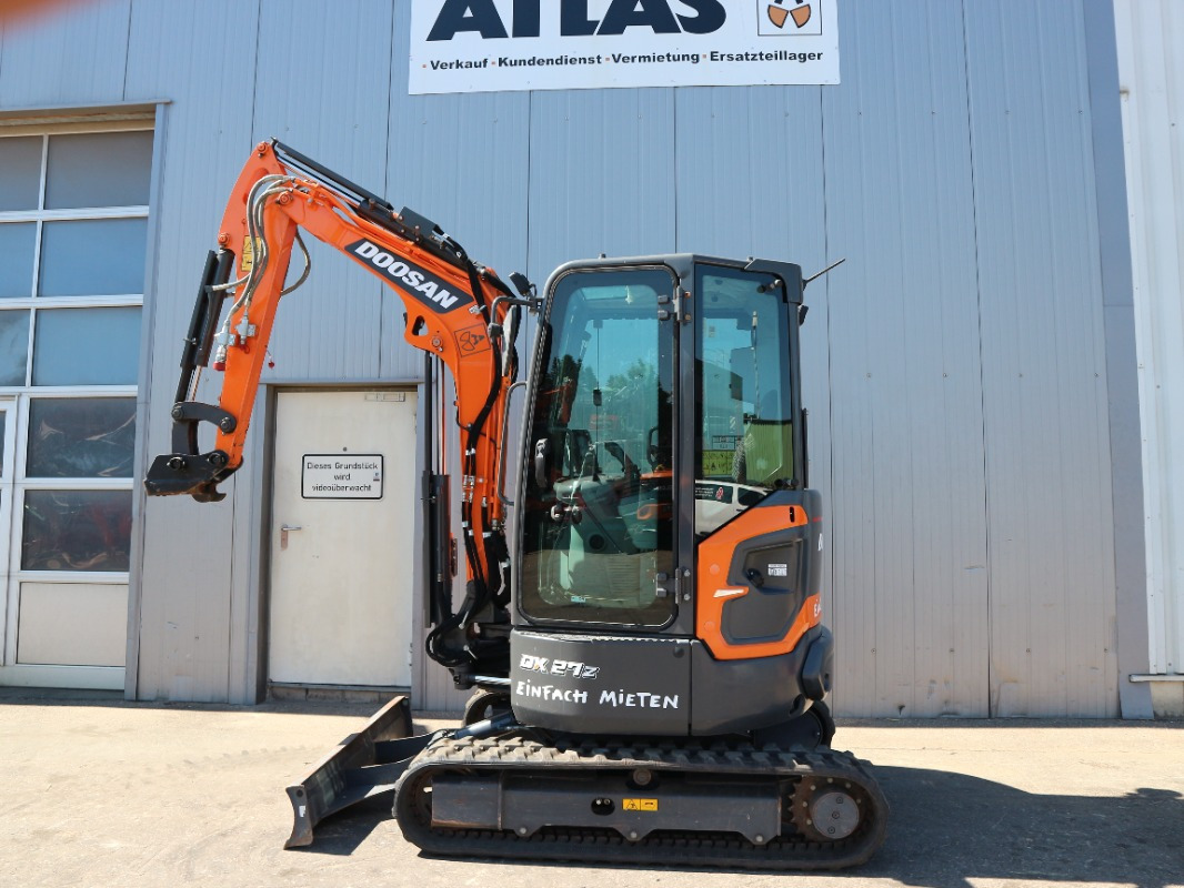 Doosan DX27Z-7 - מיני מחפר: תמונה 2 Doosan DX27Z-7 - מיני מחפר: תמונה 2