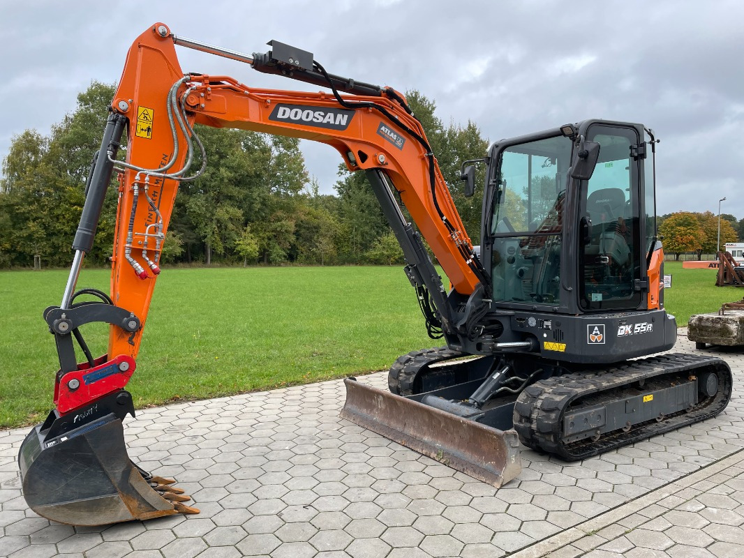 Doosan DX55R-7 - מיני מחפר: תמונה 1 Doosan DX55R-7 - מיני מחפר: תמונה 1